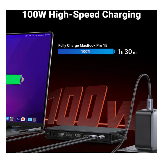 UGREEN Revodok Pro 209 9-in-1 4k HDMI Universal Docking Station - CM615 - 90912