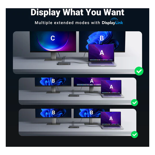 UGREEN Revodok Pro 209 9-in-1 4k HDMI Universal Docking Station - CM615 - 90912