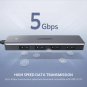 UGREEN USB Hub 3.0, Ultra Slim 4 Port USB 3 Hub with 5Gbps Data Transfer - CM219 - 50985