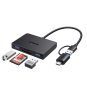 UGREEN 4-in-1 Card Reader 5Gbps Type-C + USB - CM812 - 45167