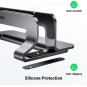 UGREEN Vertical Laptop Stand Aluminium Size L150*W79*H51MM Up To 15.6"   - LP258 - 20471