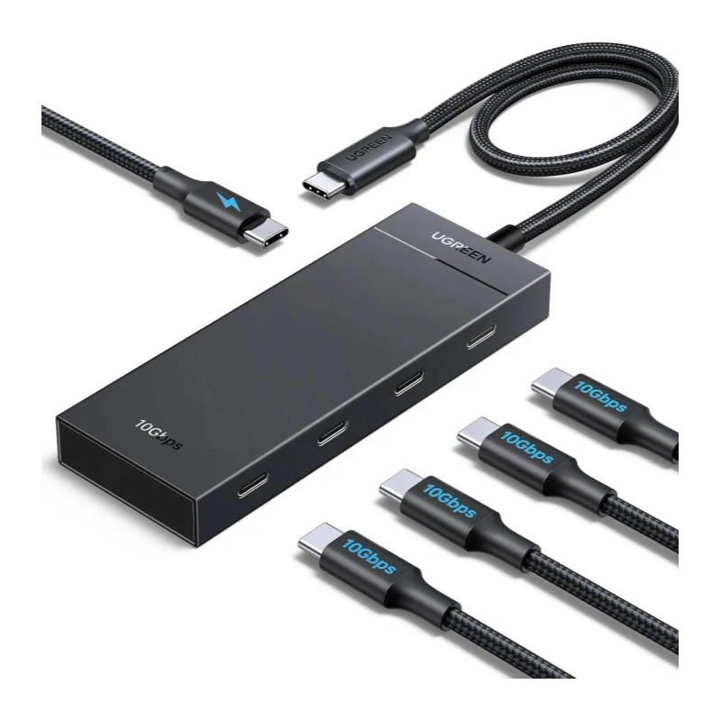 UGREEN 5-in-1 USB-C Hub USB-C To 4xUSB-C 3.2 HUB With PD - CM806 - 55334