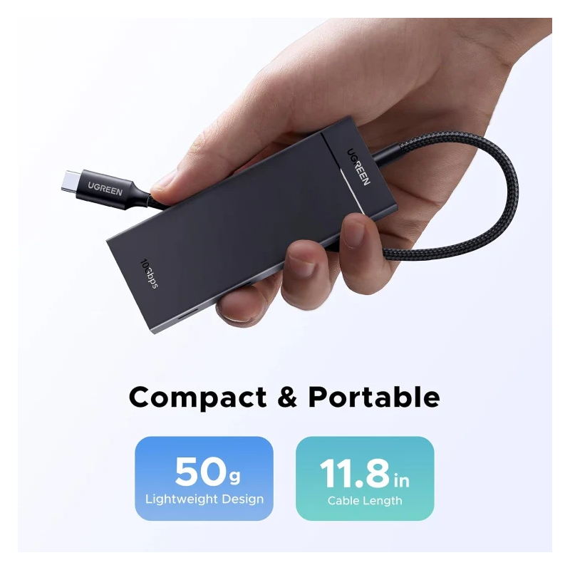 UGREEN 5-in-1 USB-C Hub USB-C To 4xUSB-C 3.2 HUB With PD - CM806 - 55334