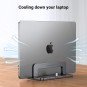 UGREEN Vertical Laptop Stand Aluminium Size L150*W79*H51MM Up To 15.6"   - LP258 - 20471