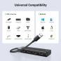 UGREEN USB Hub 3.2 Ultra Slim Data Hub 4 Ports with LED Indicator - CM219 - 15548