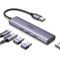 UGREEN USB 3.0 to 4*USB 3.0 Hub With Type C Power Port - CM473 - 20805