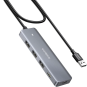 UGREEN 3*USB-A 3.0+ 1* USB-C 3.0 HUB with USB-C Power Port - CM219 - 15920