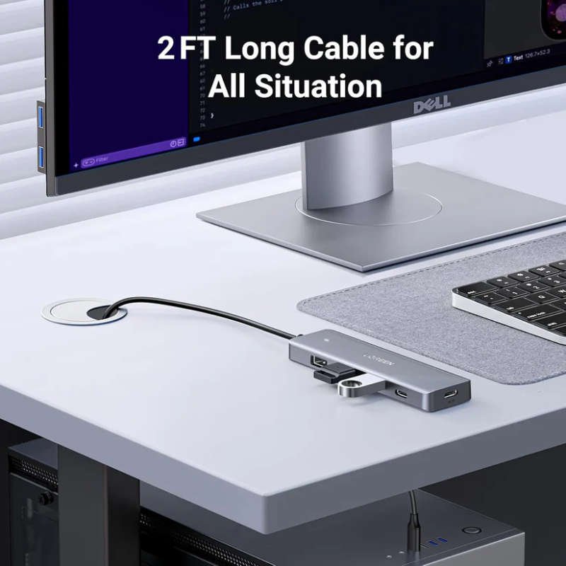 UGREEN 3*USB-A 3.0+ 1* USB-C 3.0 HUB with USB-C Power Port - CM219 - 15920