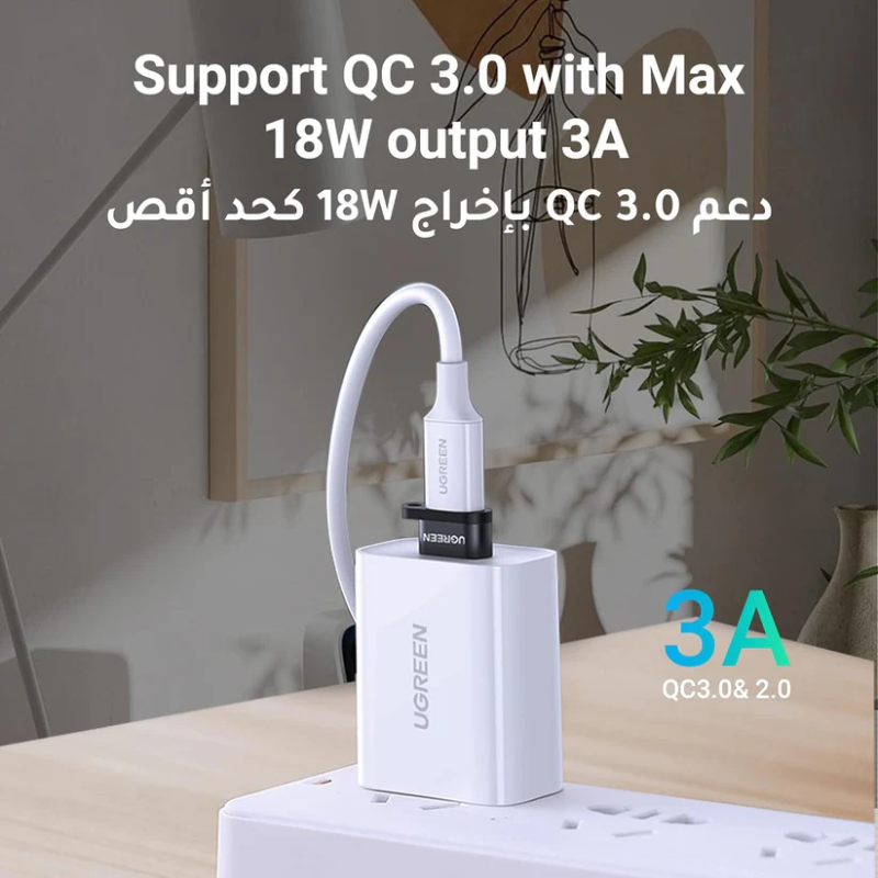 UGREEN USB A Male to USB-C Female Adapter - US280 - 50568