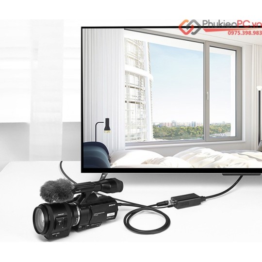 UGREEN BNC Male to Male Cable Nickel-Plated Connector - SP103 - 50925