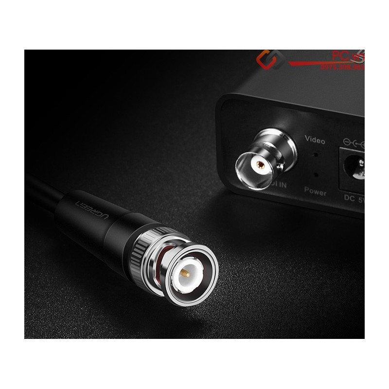 UGREEN BNC Male to Male Cable Nickel-Plated Connector - SP103 - 50925