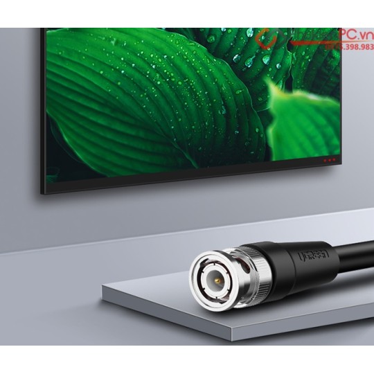 UGREEN BNC Male to Male Cable Nickel-Plated Connector - SP103 - 50925