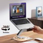 Ugreen Swivel & Full Angle Hover Adjustable & Foldable Laptop Stand horizontal rotation 360 - LP592 - 90849