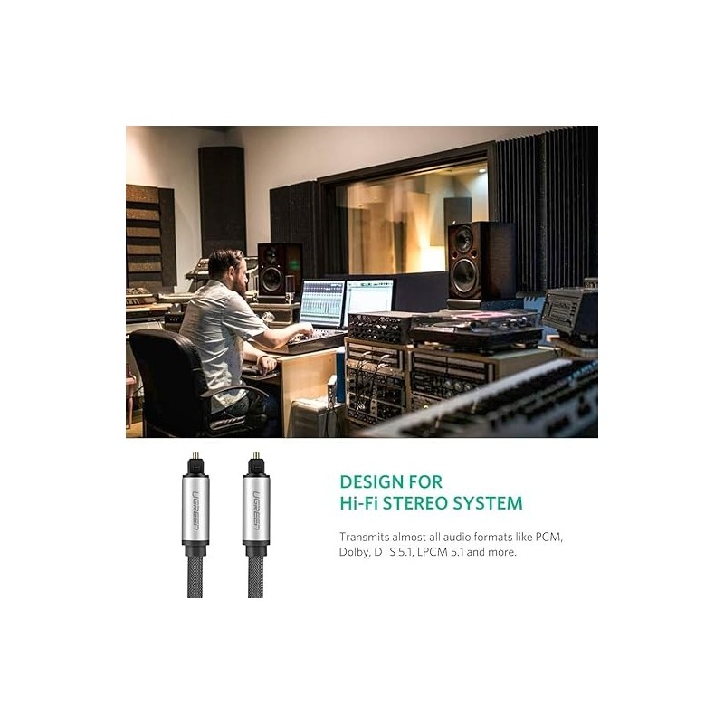 UGREEN Toslink Optical Audio Cable - AV108 - 10539