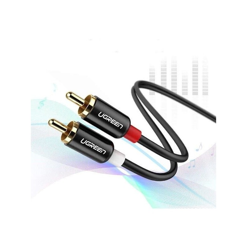 UGREEN 2RCA Male to 2RCA Male Cable - AV104 - 30747