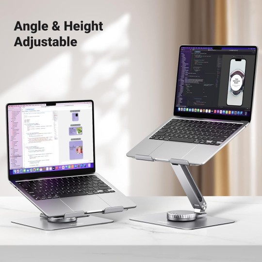 Ugreen Swivel & Full Angle Hover Adjustable & Foldable Laptop Stand horizontal rotation 360 - LP592 - 90849