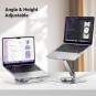 Ugreen Swivel & Full Angle Hover Adjustable & Foldable Laptop Stand horizontal rotation 360 - LP592 - 90849
