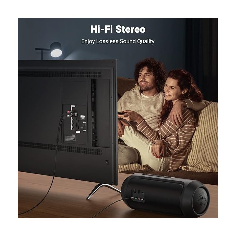 UGREEN 3.5mm Male to 2RCA Male Cable - AV116 - 10749