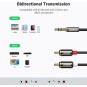 UGREEN 3.5mm Male to 2RCA Male Cable - AV116 - 10749