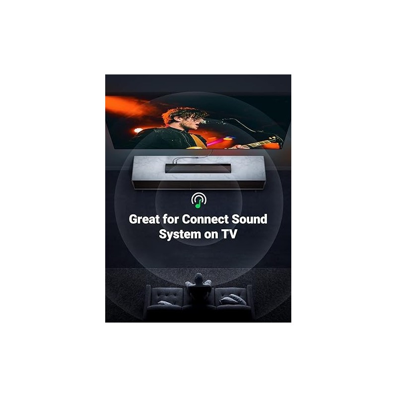 UGREEN 3.5mm Female to 2RCA Male Audio Cable - AV102 - 10588