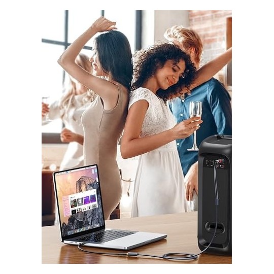 UGREEN 3.5mm Female to 2RCA Male Audio Cable - AV102 - 10588