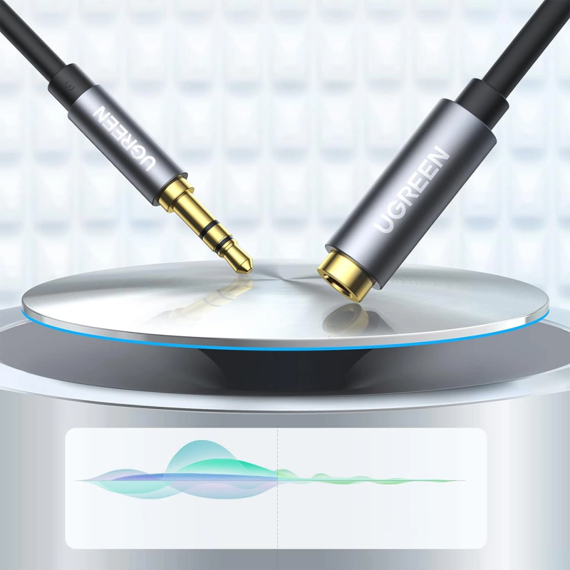 UGREEN 3.5mm Male to 3.5mm Female Extension Cable - AV118 - 10592