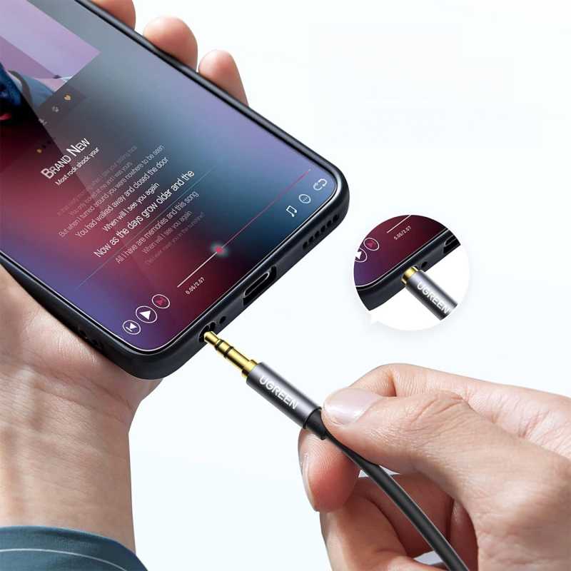 UGREEN 3.5mm Male to 3.5mm Female Extension Cable - AV118 - 10592