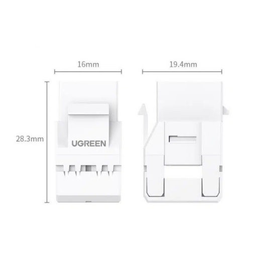 UGREEN Cat 6 Unshielded Module 180° 1 pc - NW186 - 30844