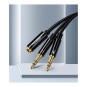 UGREEN 3.5mm Female to 2 Male Audio Cable - AV140 - 20898