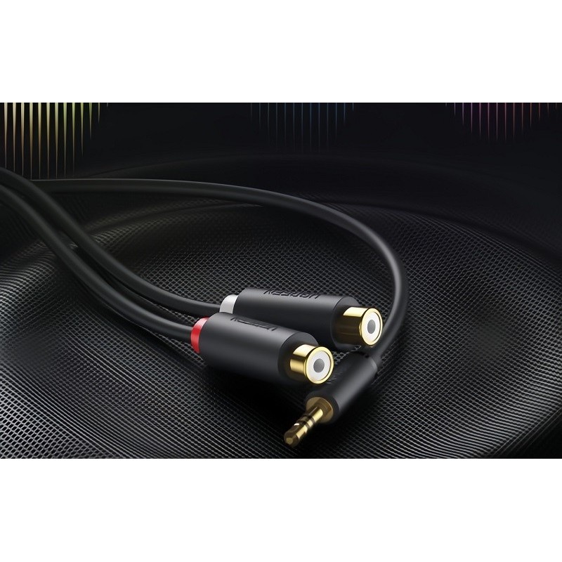 UGREEN 3.5mm Male to 2RCA Male Audio Cable - AV195 - 90245