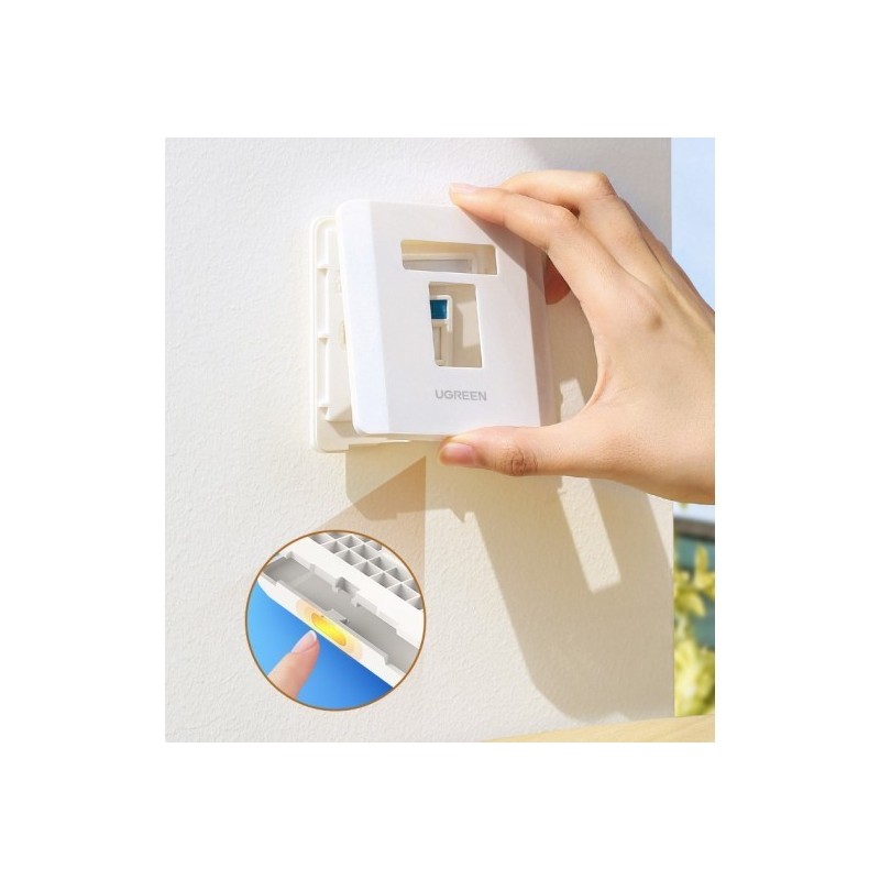 UGREEN Single-Port Wall Plate 1 pc - NW144 - 80180