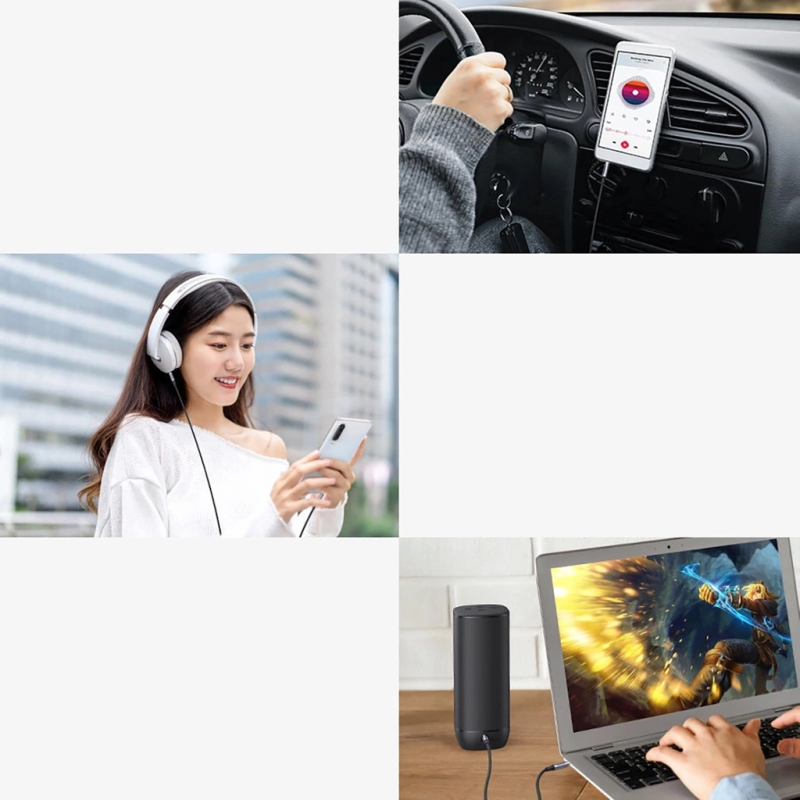 UGREEN 3.5mm Male to Male 4-Pole Microphone Audio Cable - AV183 - 10648