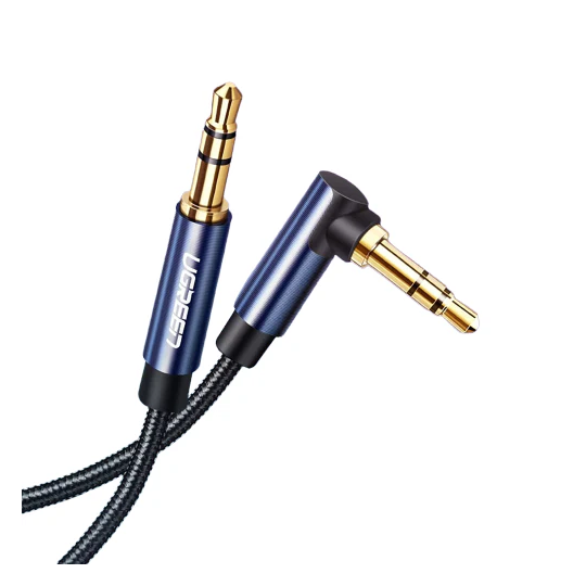 UGREEN 3.5mm Male to 3.5mm Male Cable Gold Plated Metal Case with Braid - AV112 - 60179