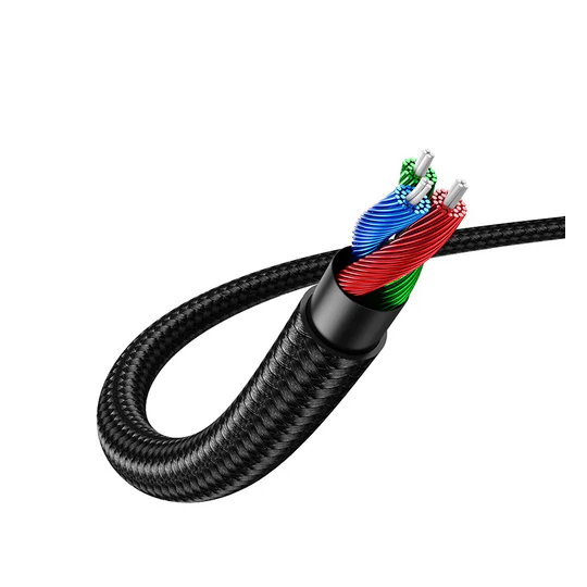 UGREEN 3.5mm Male to 3.5mm Male Cable Gold Plated Metal Case with Braid - AV112 - 60179