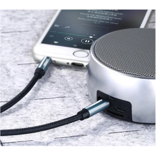 UGREEN 3.5mm Male to 3.5mm Male Cable Gold Plated Metal Case with Braid - AV112 - 10685