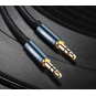 UGREEN 3.5mm Male to 3.5mm Male Cable Gold Plated Metal Case with Braid - AV112 - 10685
