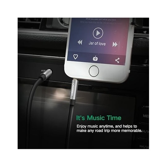 UGREEN 3.5mm Male to 3.5mm Male Cable - AV119 - 10733