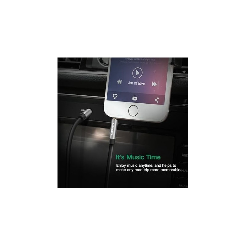 UGREEN 3.5mm Male to 3.5mm Male Cable - AV119 - 10733