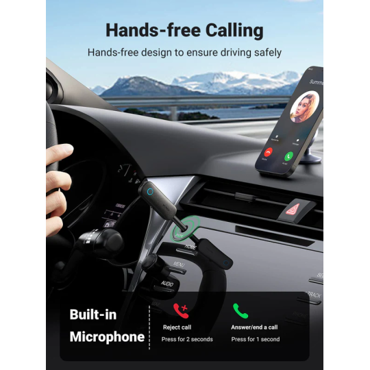 UGREEN 2-in-1 Bluetooth Transmitter & Receiver - CM403 - 80893