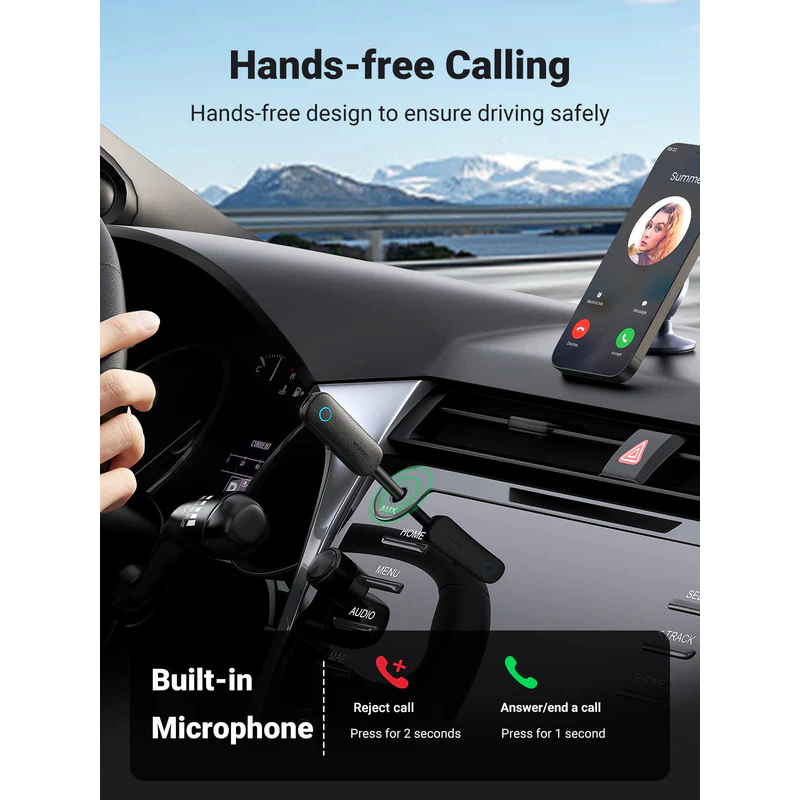 UGREEN 2-in-1 Bluetooth Transmitter & Receiver - CM403 - 80893