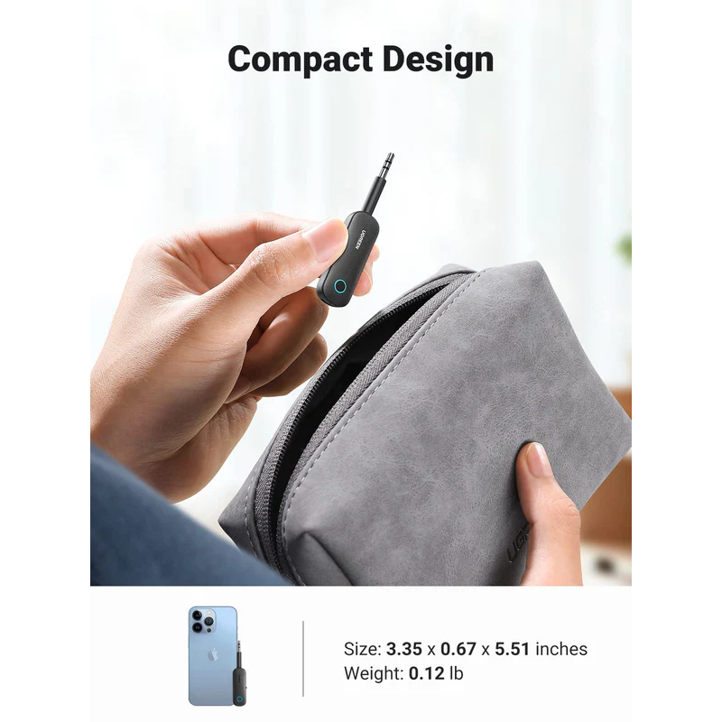 UGREEN 2-in-1 Bluetooth Transmitter & Receiver - CM403 - 80893