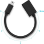 UGREEN Mini USB 5Pin Male To USB 2.0 A Female OTG Cable - US249 - 10383