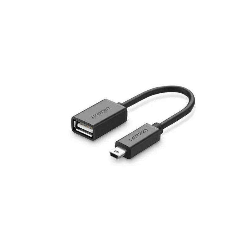 UGREEN Mini USB 5Pin Male To USB 2.0 A Female OTG Cable - US249 - 10383