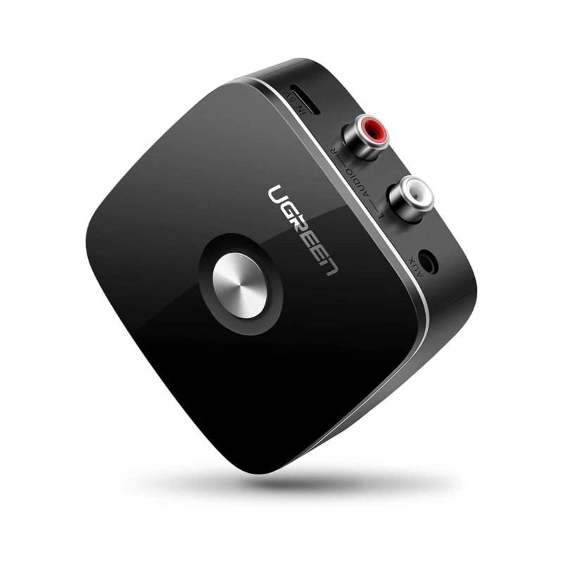 UGREEN Wireless Bluetooth Audio Receiver 5.0 with 3.5mm and 2RCA Adapter with SRRC - CM123 - 30445