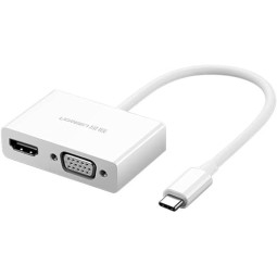 UGREEN USB Type C to HDMI + VGA Converter - MM123 - 30843