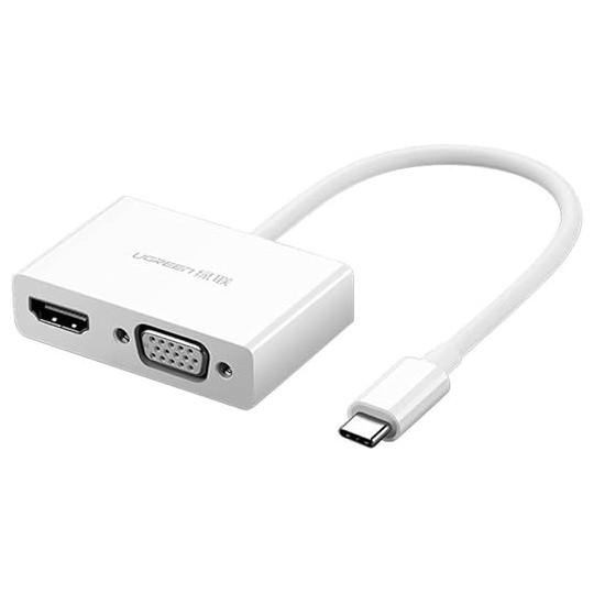 UGREEN USB Type C to HDMI + VGA Converter - MM123 - 30843