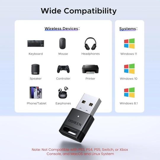 UGREEN Bluetooth 5.4 Adapter - CM748- 45134