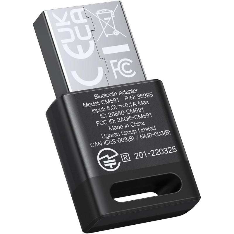UGREEN Bluetooth 5.3 Adapter - CM591 - 35995