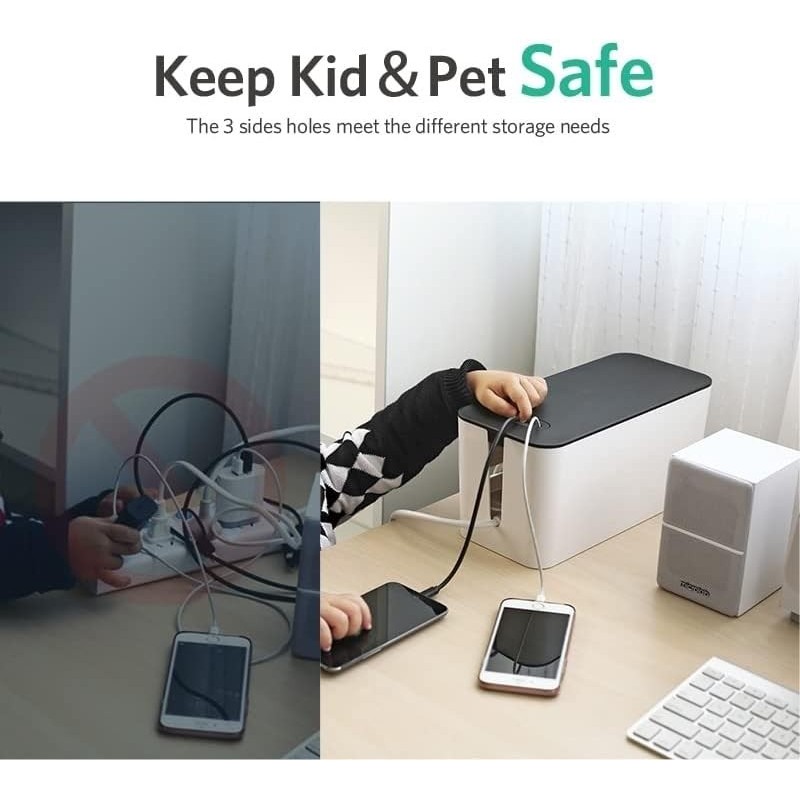 UGREEN Universal Cable Management Box S Size - LP110 - 30397