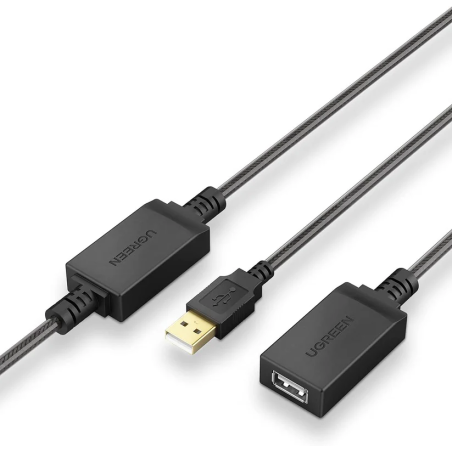 UGREEN USB 2.0 Active Extension Cable with Chipset - US121 - 10319